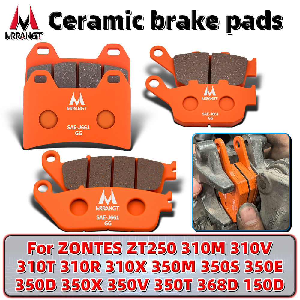 Carbon Ceramic Motorcycle Brake Rotor - MRRANGT Seramik Fren Balataları ZONTES ZT250