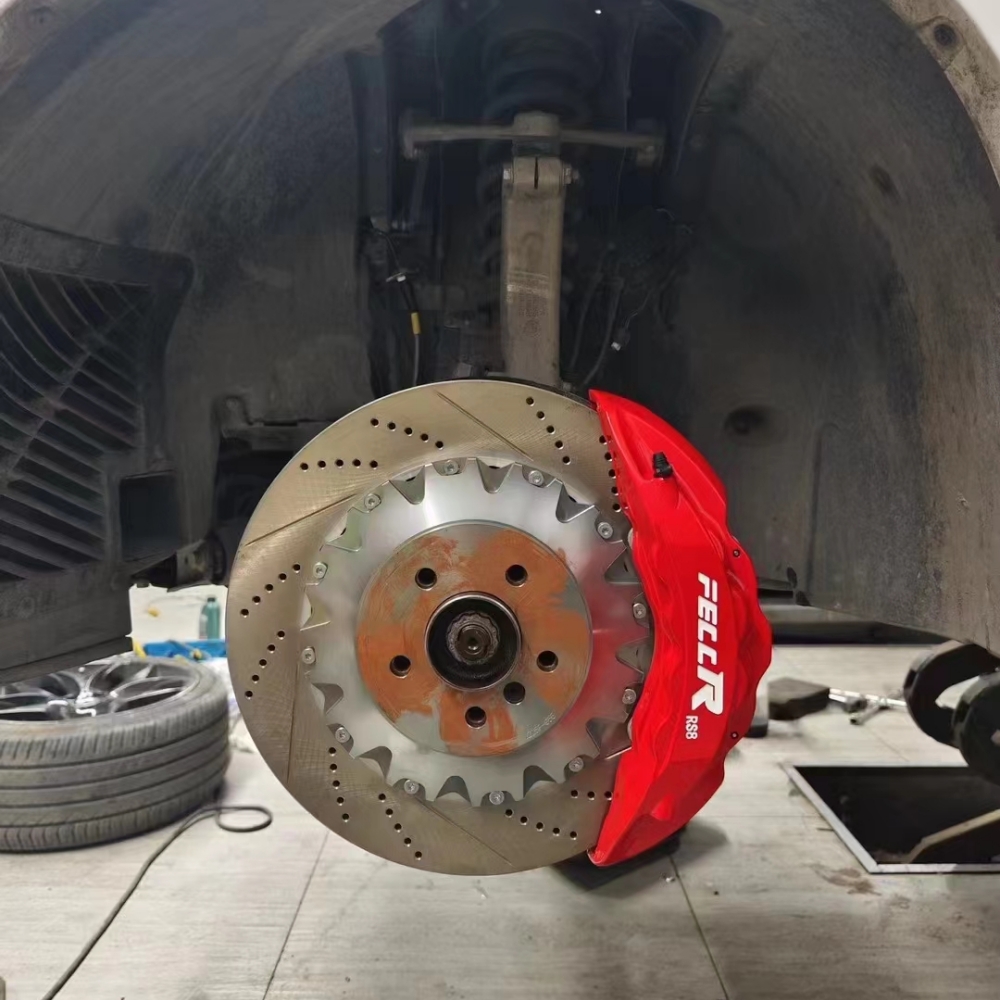 FECCR Ön 6 Pistonlu Kaliper Ar - Forged Front Brake Caliper 4 Piston incelemesi ve fiyatı